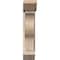 Ekena Millwork Funston Slat Smooth Bracket w/ Offset Brace, Douglas Fir, 7 1/2"W x 24"D x 36"H BKT0806X24X36FST06SDF - alternate 2